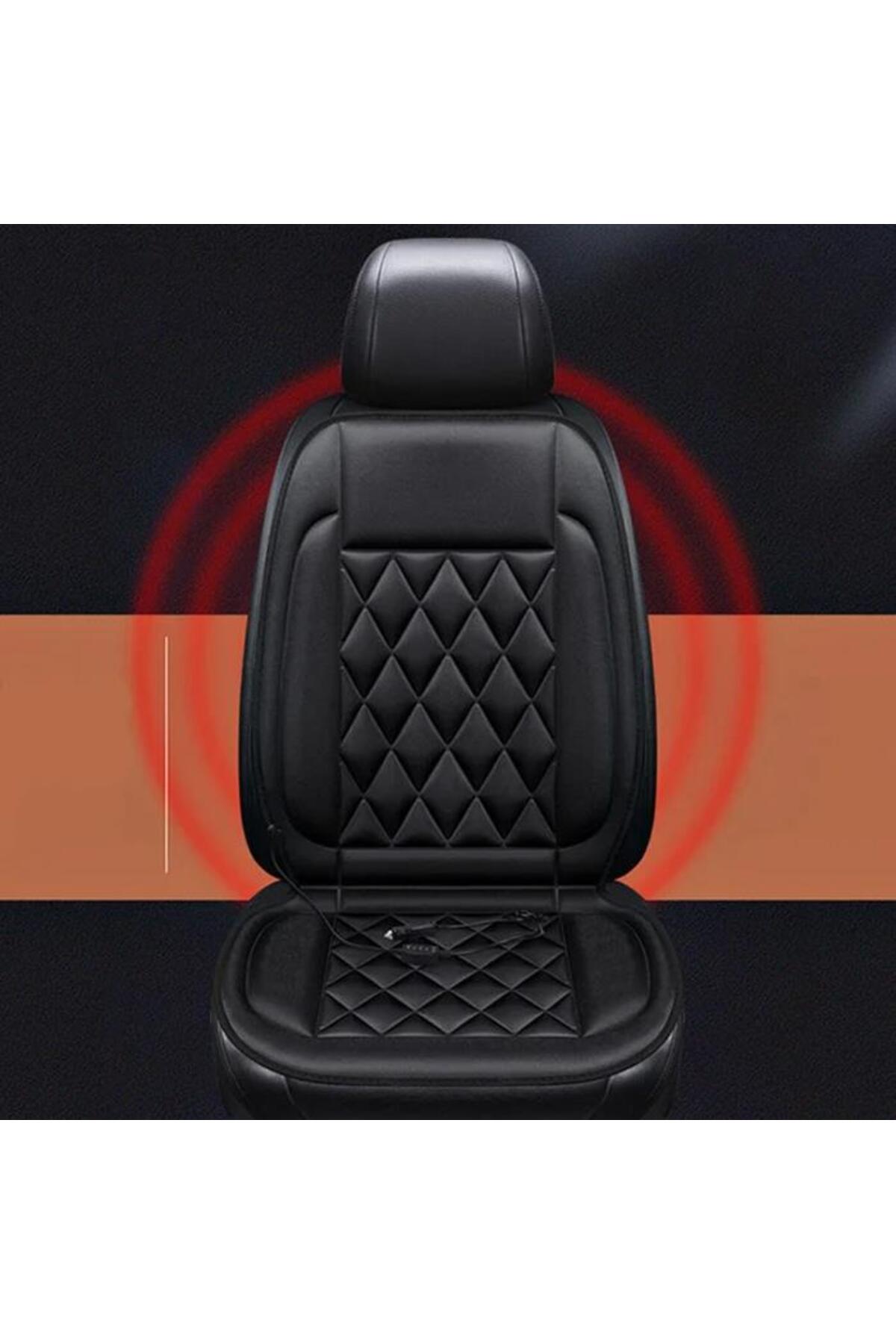 coofbe Tüm Araçlara Uyumlu 12W Araç Koltuk Isıtma Minderi Araç Koltuk Koruyucu Oto Isıtıcı Minder fotoğrafı 5 (önizleme)