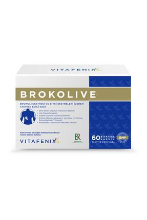 Vitafenix Brokolive Brokoli Ekstresi 60 Bitkisel Kapsül