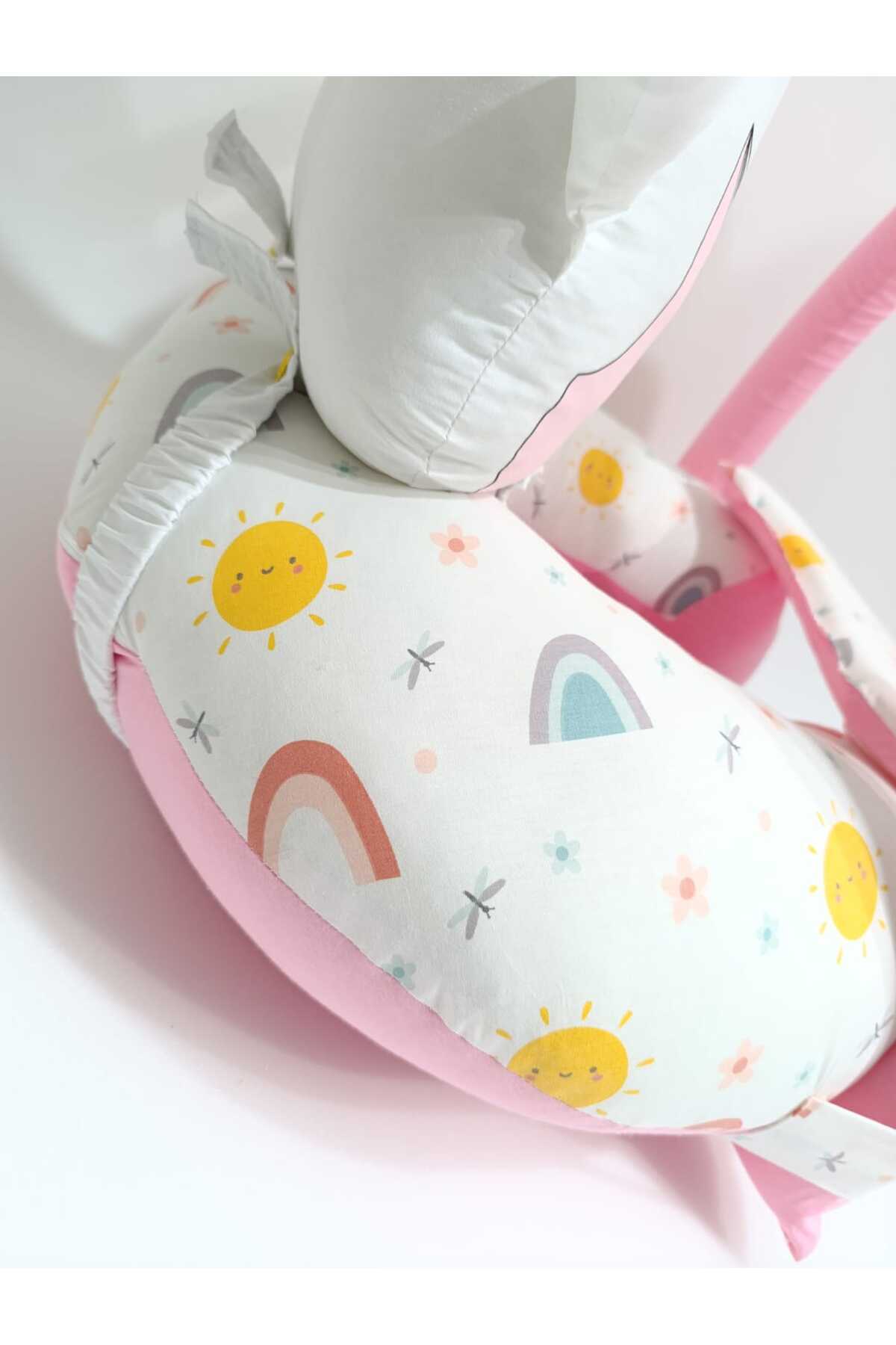 JULYA KİDS Oyuncaklı Bebek Destek  Oturma Minderi Sırt Destekli Oturmak Öğrenme Koltuk fotoğrafı 3 (önizleme)