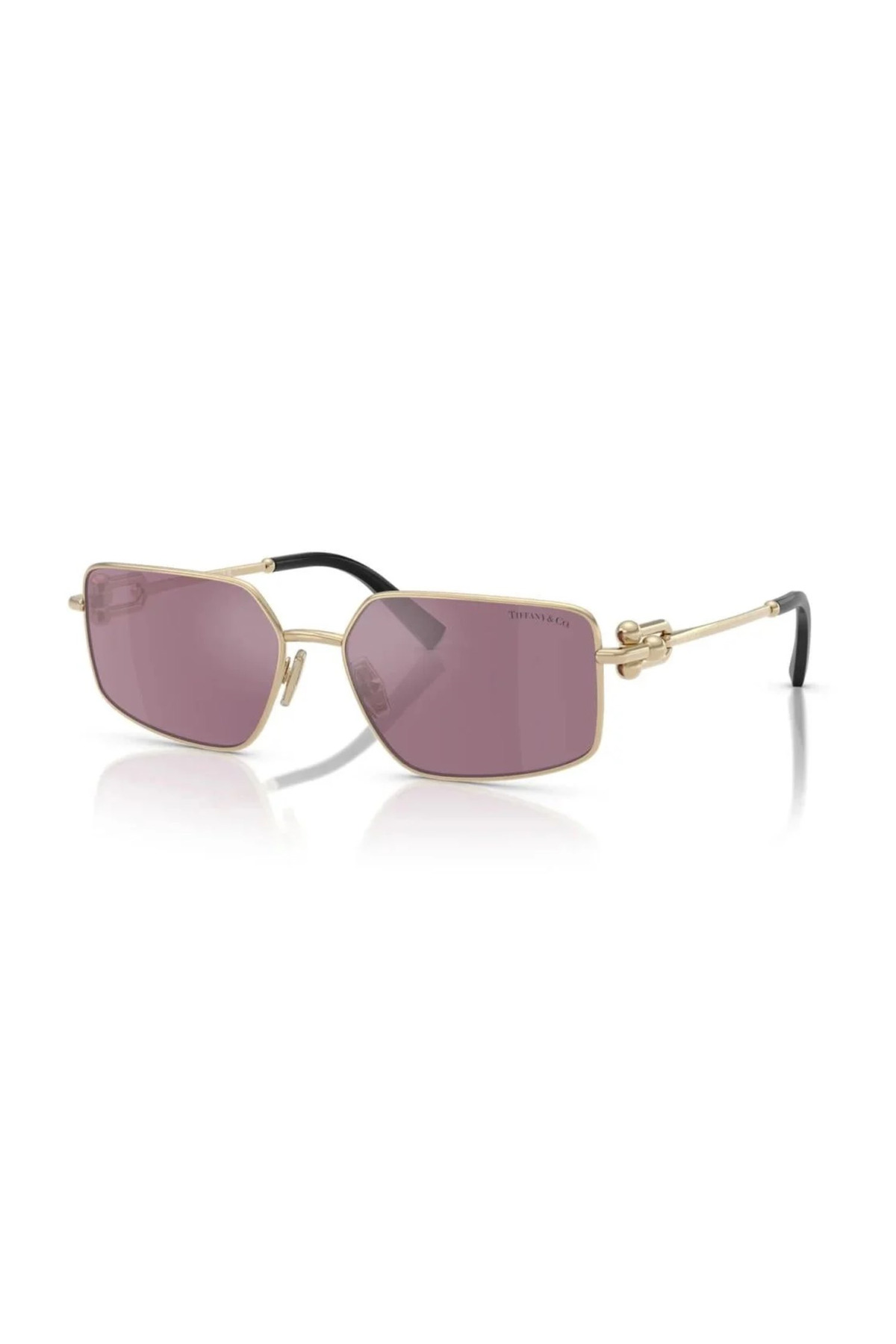 ゆうこ Tiffany Co. TF 3115 62292 56 Unisex Oval Gold Metal Güneş Gö
