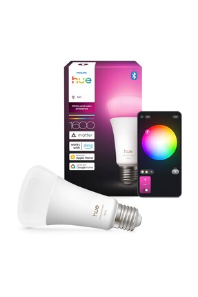 Philips HueWCA E27 1600 Lumen Renkli Akıllı Ampul 11.8W A67