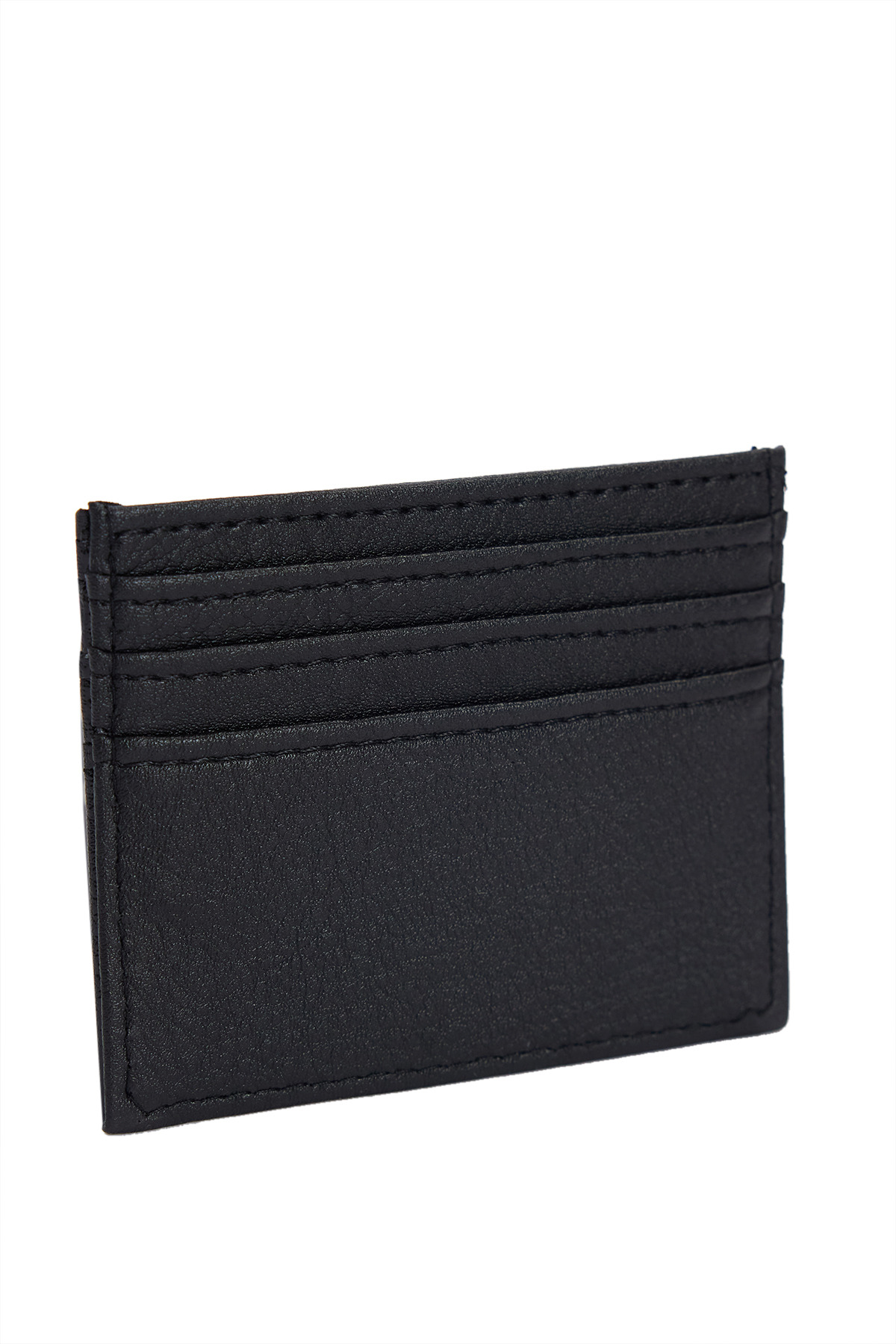 Tudors  Suni Deri Siyah Erkek Kartlık - Görsel 2