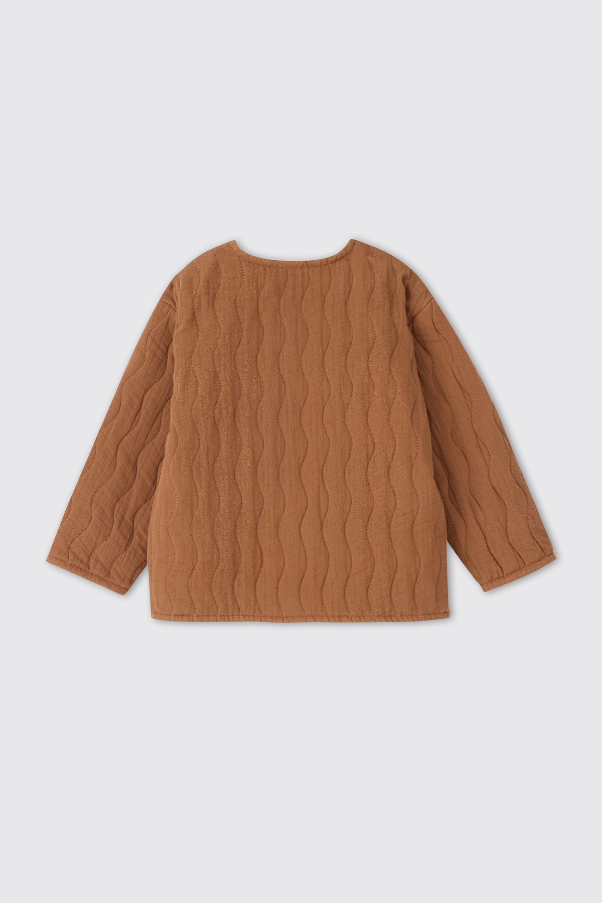 Panço Erkek Bebek Kapitone Kahve Müslin Ceket fotoğrafı 2 (önizleme)