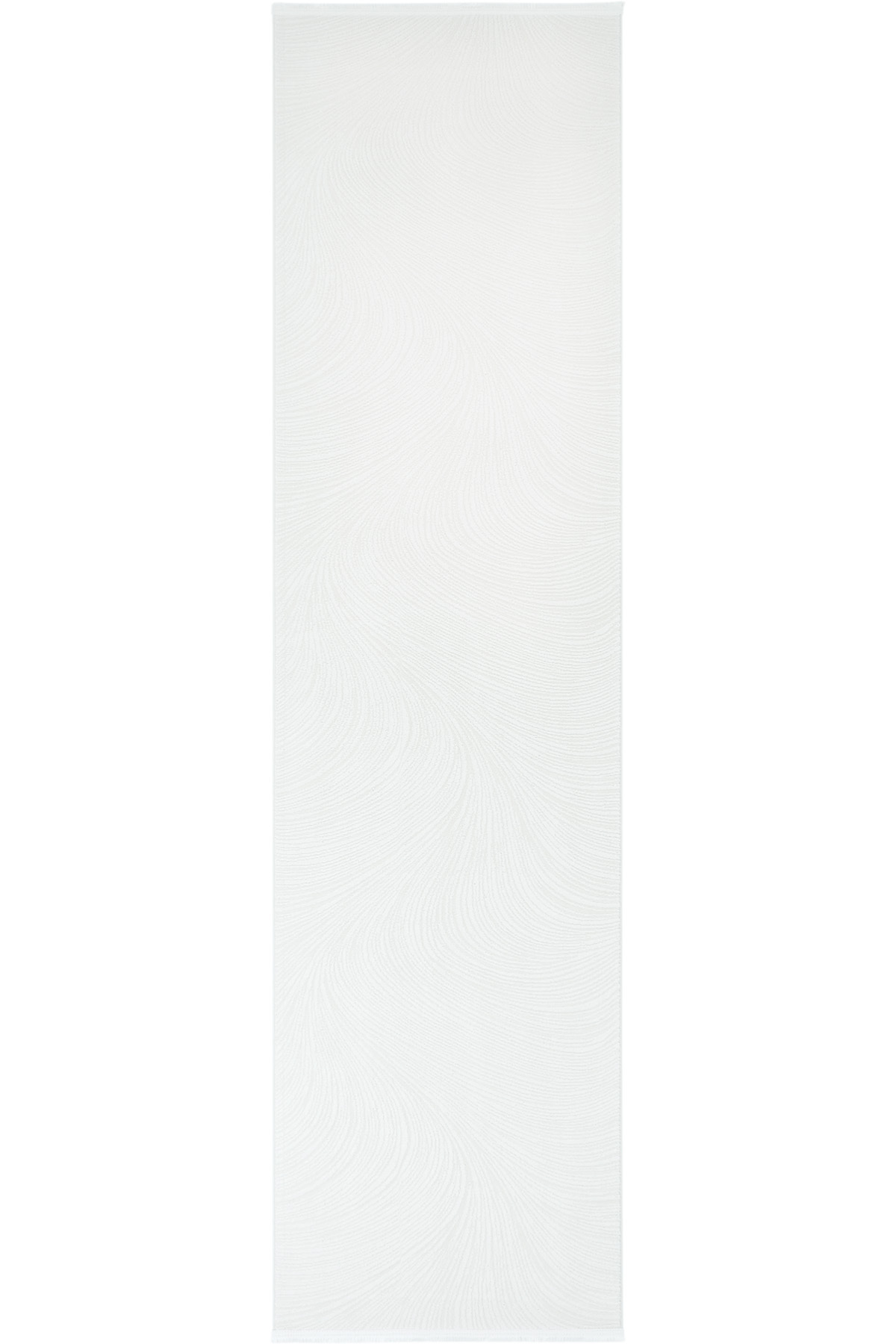 Arezzo White Cream Color Soft Acrylic Machine Cotton Base Woven Four Seasons Entrance Hall Rug Runner