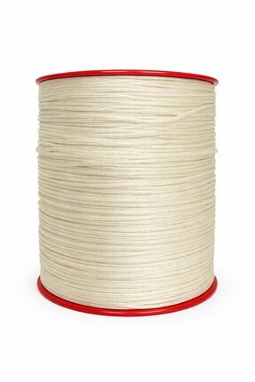Öztürk Tekstil İp 1mm Krem Plise Perde İpi 100 Metre Polyester Perde Mekanizm...