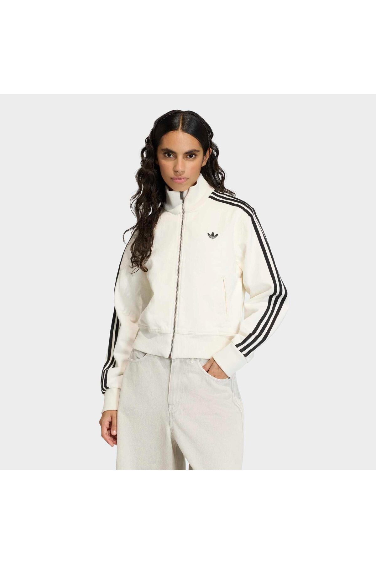 adidas Firebird Kadın Krem Jean Ceket (KD2892) - Fiyatı, Yorumları