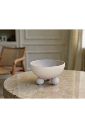 ATELİER LUCERE Emma Dekoratif Top Ayaklı Kase / ObjE