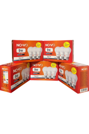 MCY DEKOR LED AMPUL TASARRUFLU 9W BEYAZ IŞIK E27 - 15 ADET