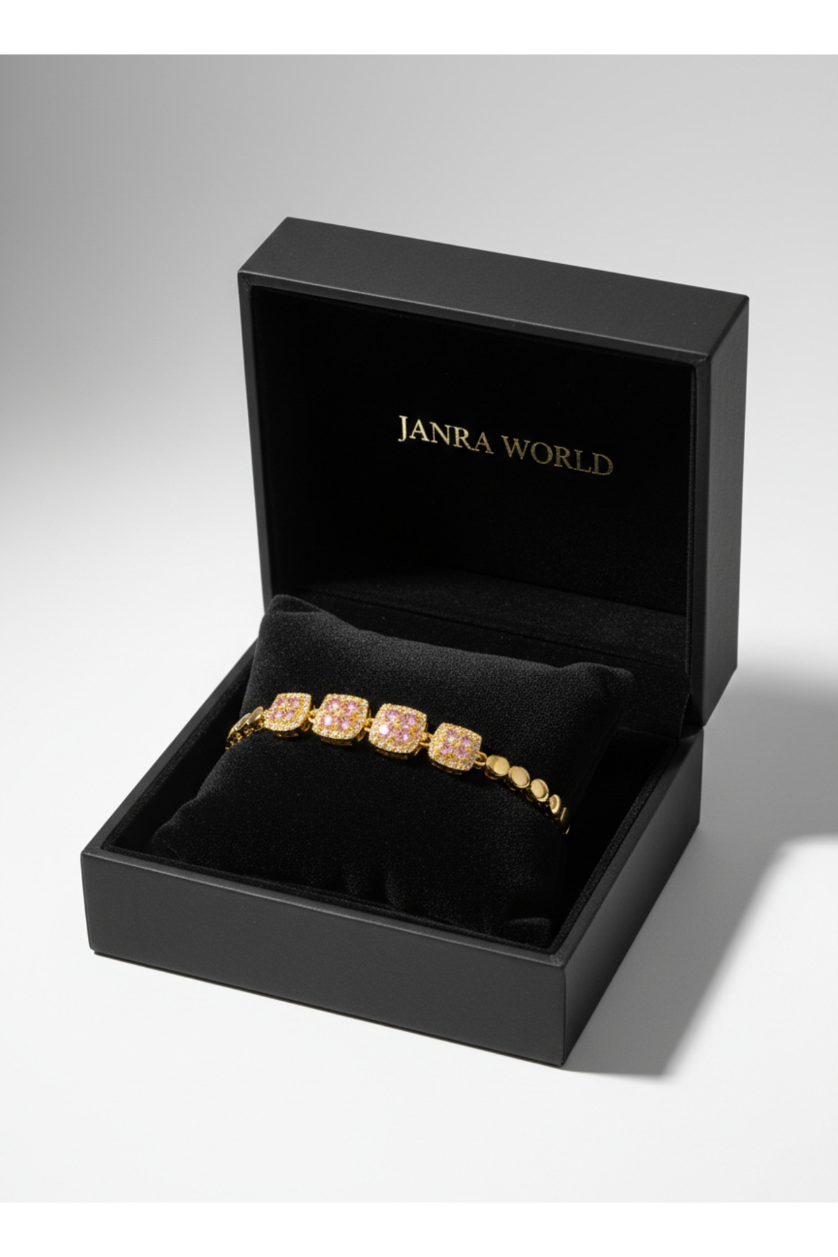 Zircon Rhinestone Evening Bracelet – Wedding Engagement Henna Invitation Special Day Gift Gift Boxed