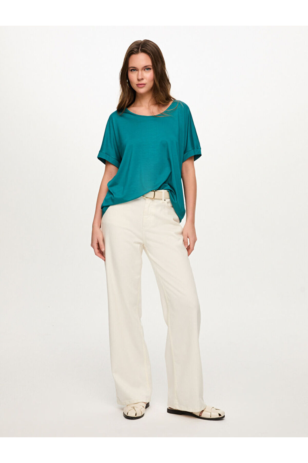 Round Neck Low Sleeve T-Shirt S26TSH003