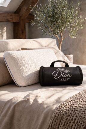 Diva Comfort Premium %100 Visco Ortopedik Boyun Destekli Yastık 40x60x15 cm