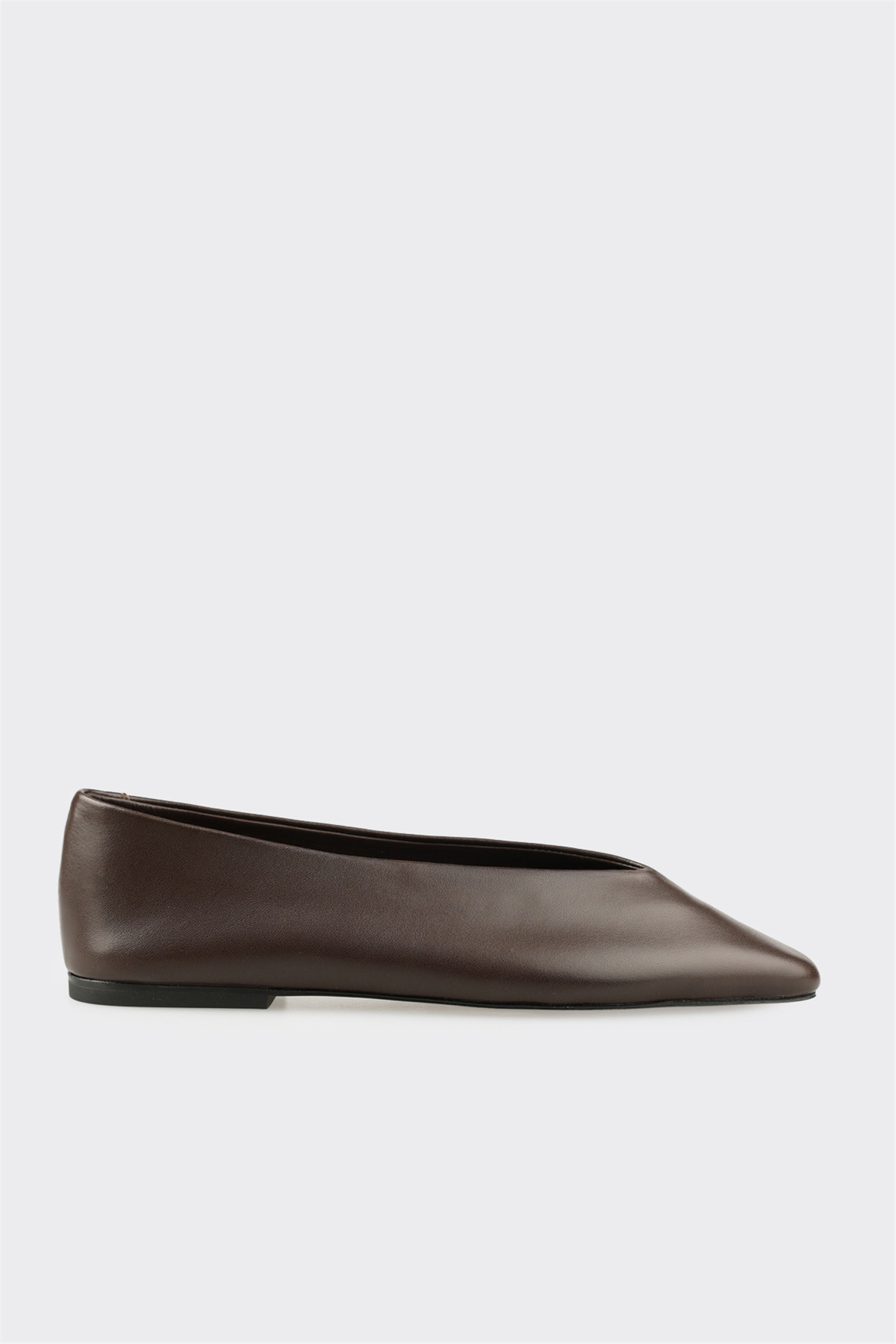 Brown Leather Women's Casual Shoes