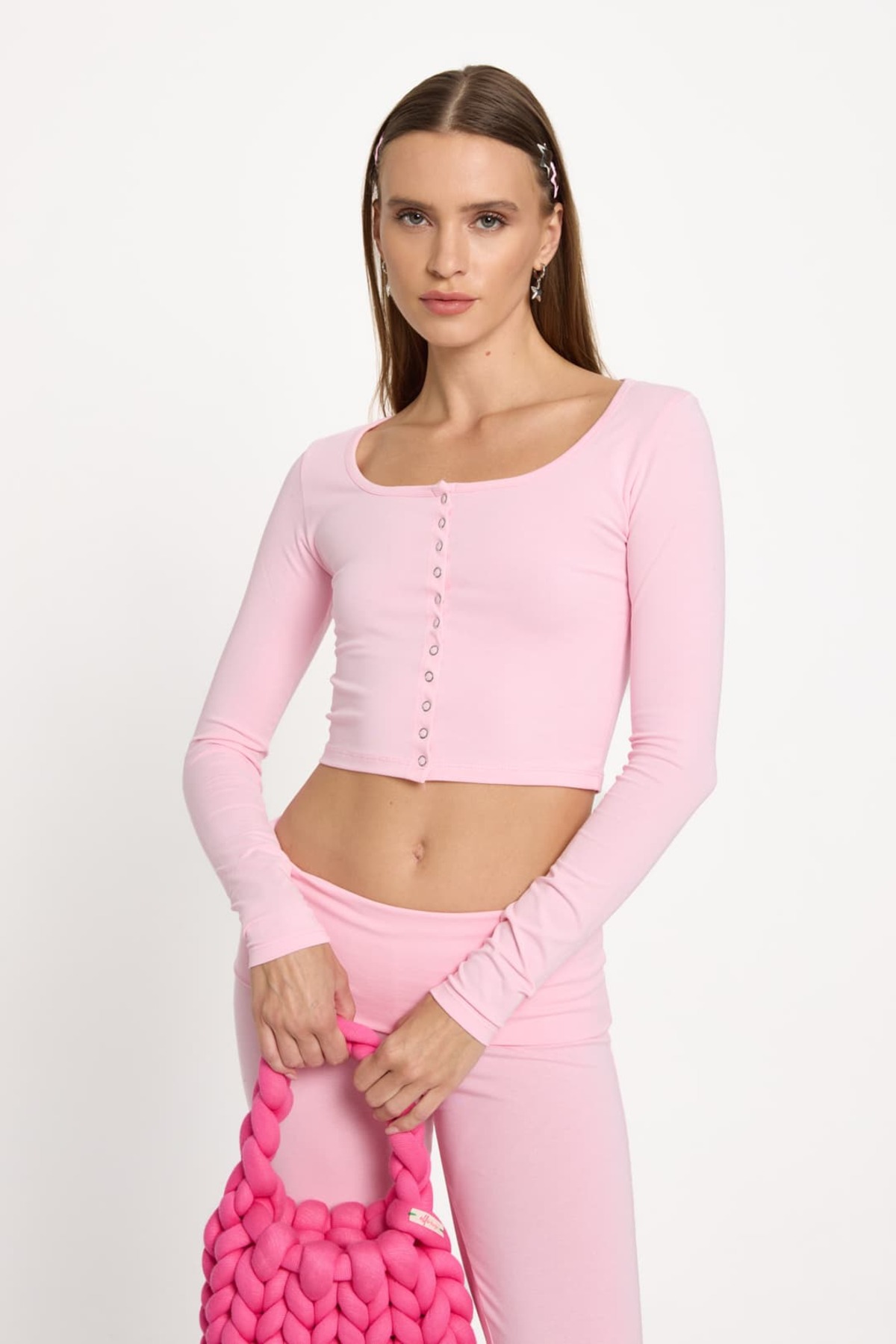 Barbarian CERSEI CARDIGAN TOP görsel 4