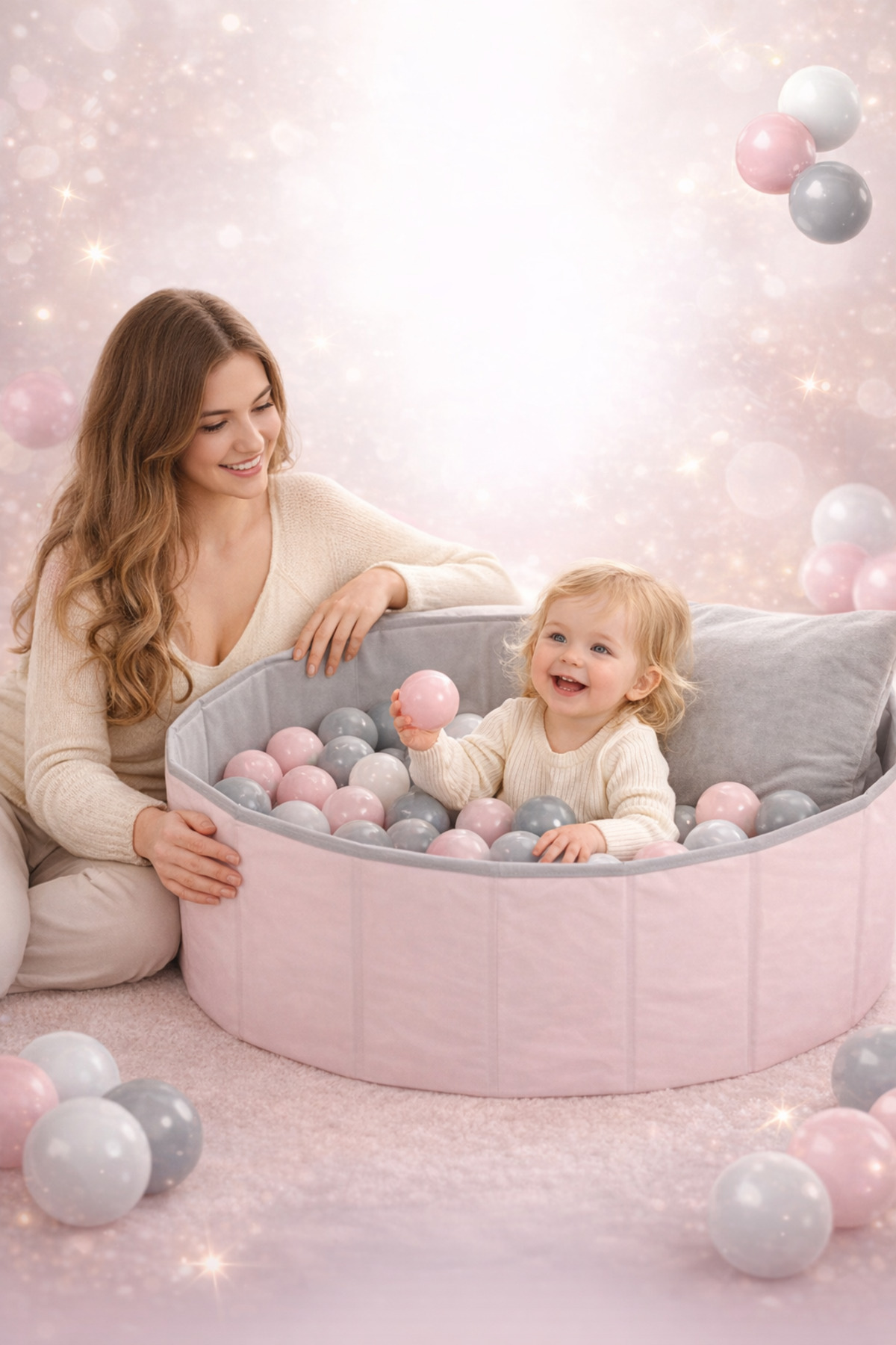 Sozzy Toys Çocuk Top Havuzu – Güvenli Oyun Alanı - TOPLAR DAHİL DEĞİLDİR fotoğrafı 2 (önizleme)