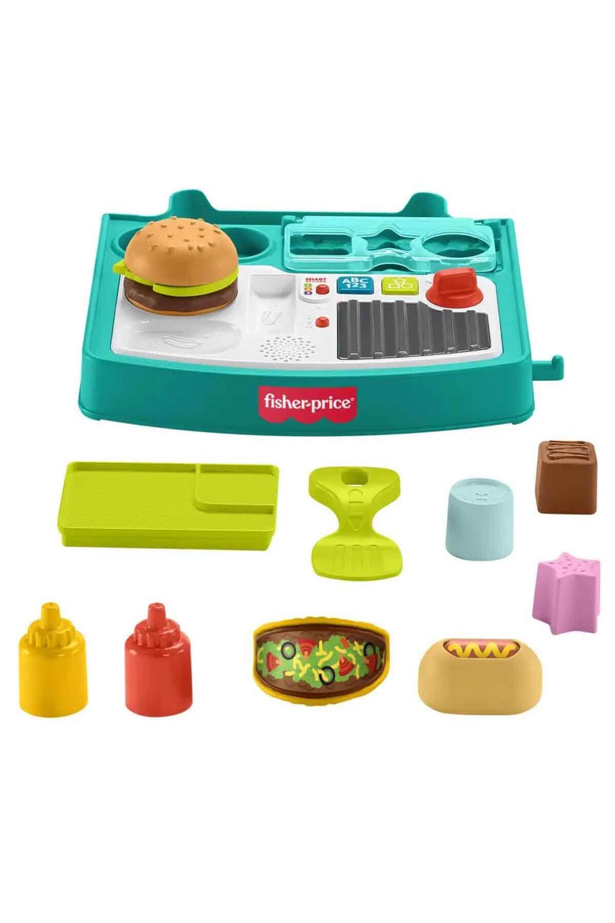Fisher Price 4in1 Sesli ve Işıklı Eğlen ve Öğren Alışveriş Sepeti Yürüteç JLM95 fotoğrafı 5 (önizleme)