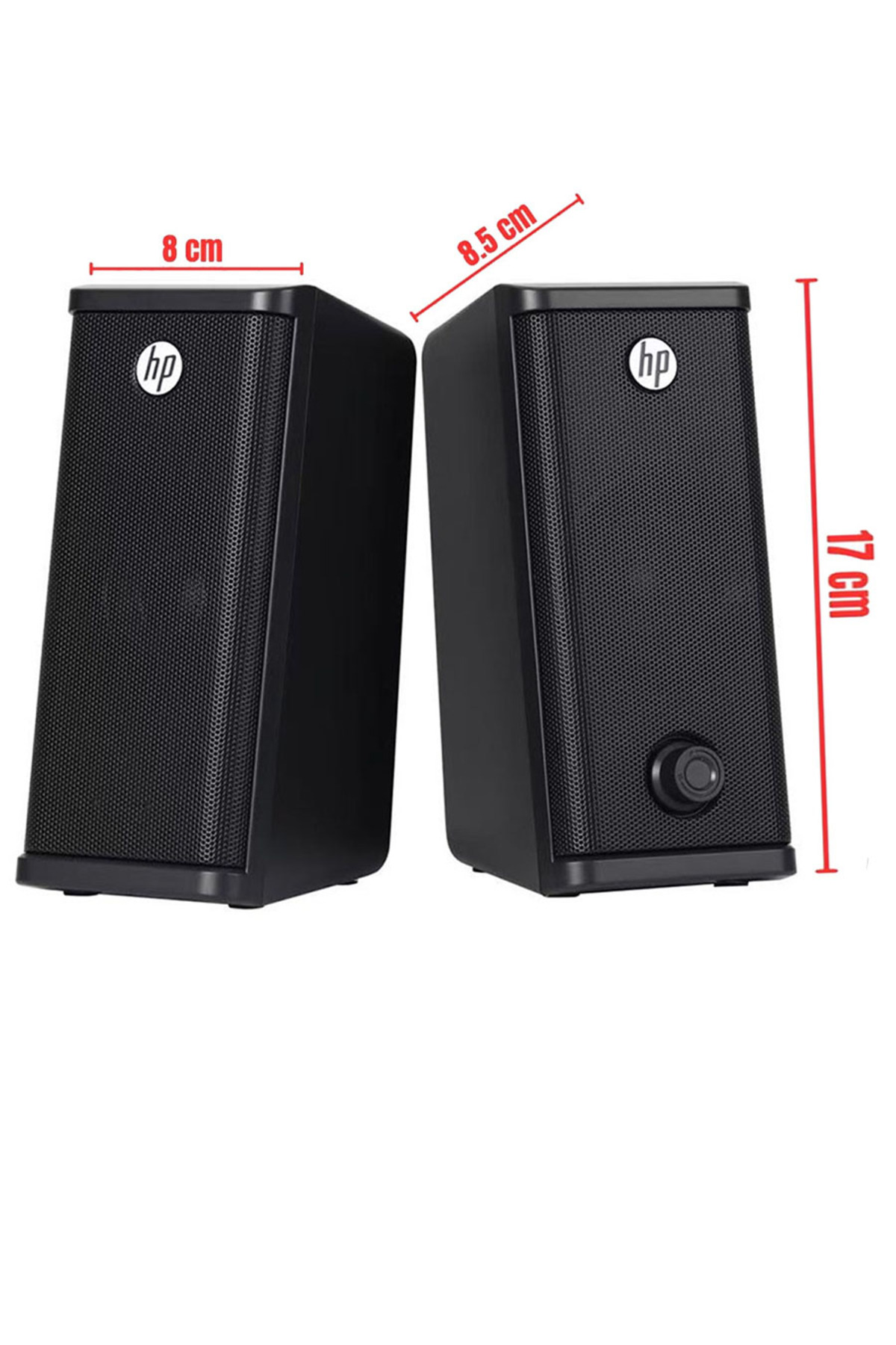 HP DHS-2101S 6W 1+1 Siyah Multimedya Hoparlör Speaker - Fiyatı