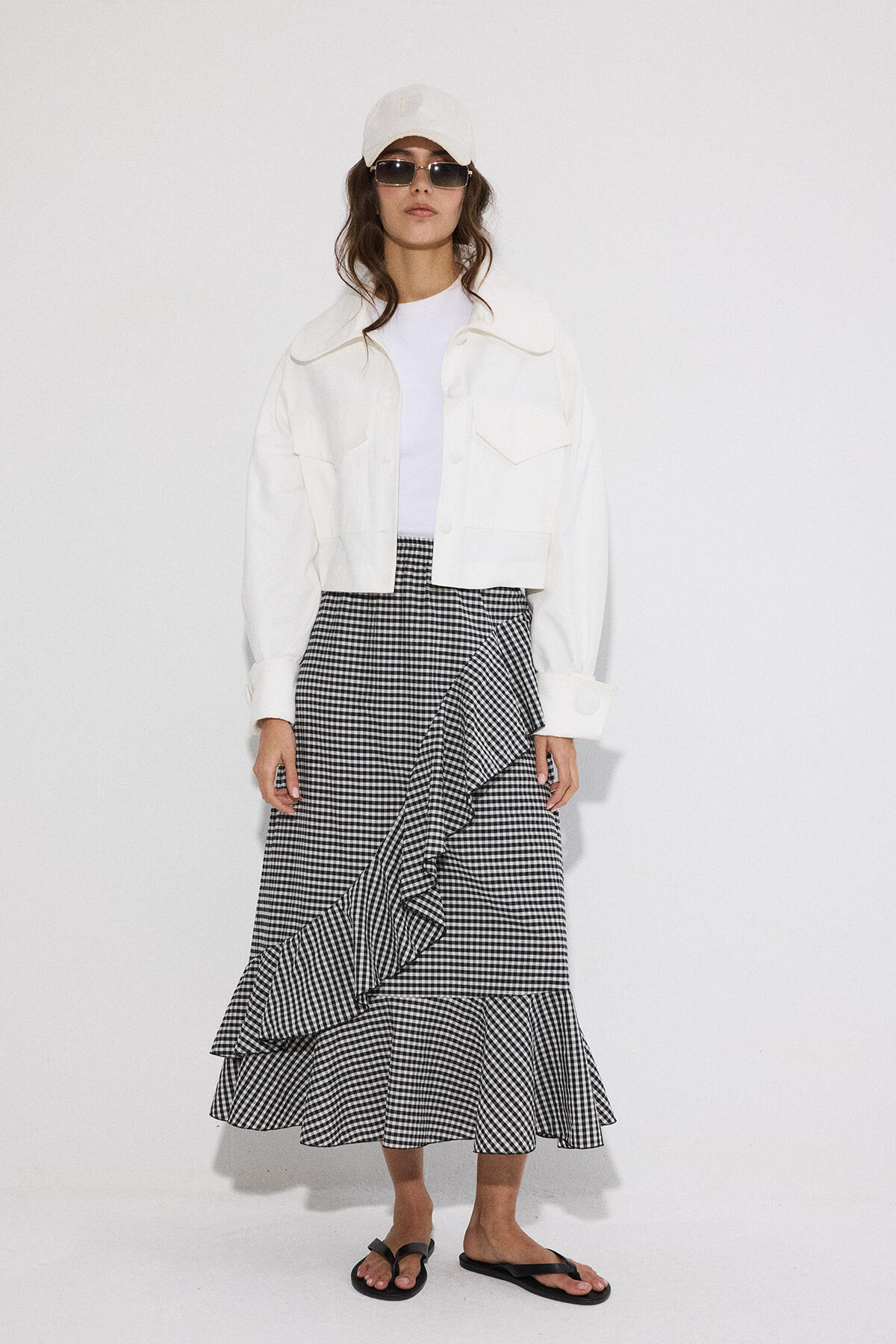 Touche Prive  PÖTİKARE PİLELİ ETEK