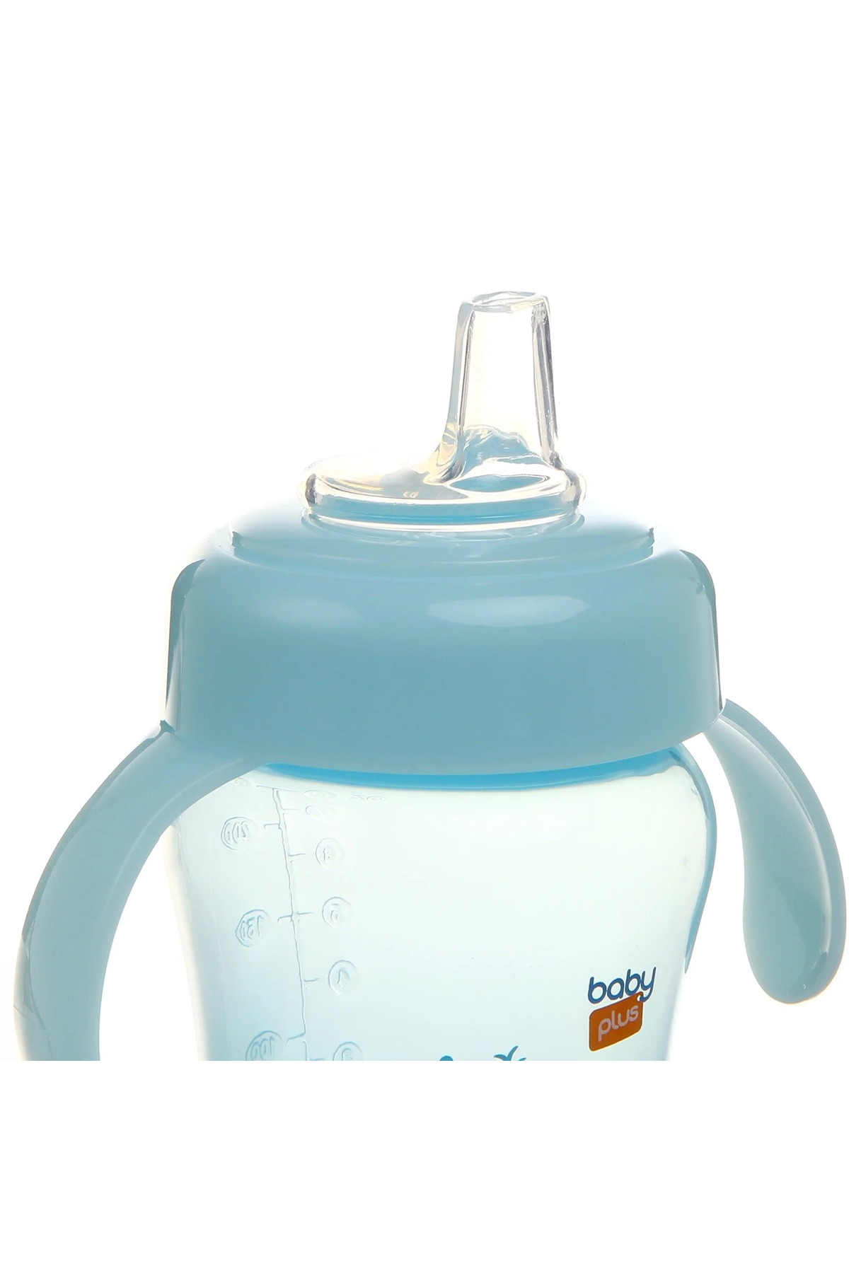 Baby Plus Antikolik Kulplu PP Alıştırma Bardağı 6+ Ay 240 ml Mavi fotoğrafı 3 (önizleme)