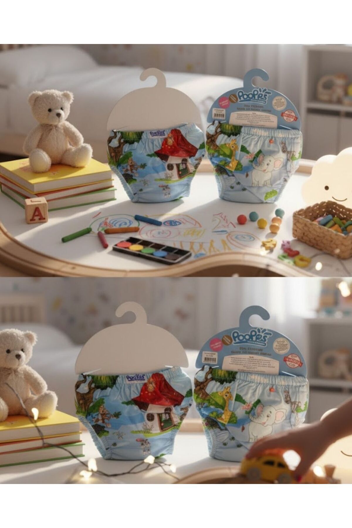 Baby-Kid Store Çocuk-Bebek Sızdırmaz Çiş Alıştırma Külodu 2-4 Yaş (PREMİUM KALİTE) fotoğrafı 2 (önizleme)