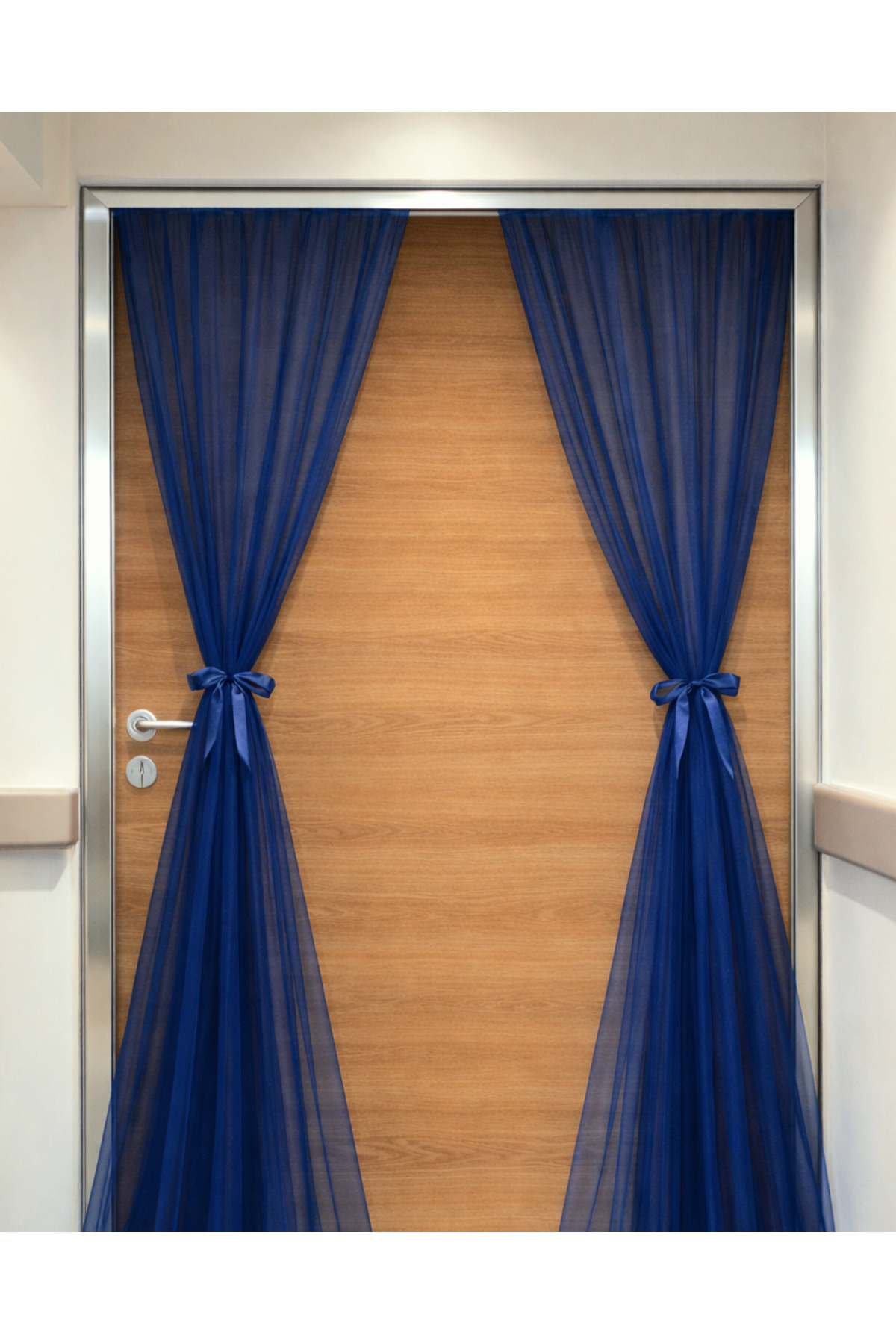 2 Hospital Rubber Door Ornament Tiles, 3+3 =6 Meters Width 4 Meters Intense Appearance