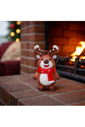 ELROGGY LAB Ren Geyiği Çok Amaçlı Charm Anahtarlık – Kış Koleksiyonu Çanta & ...