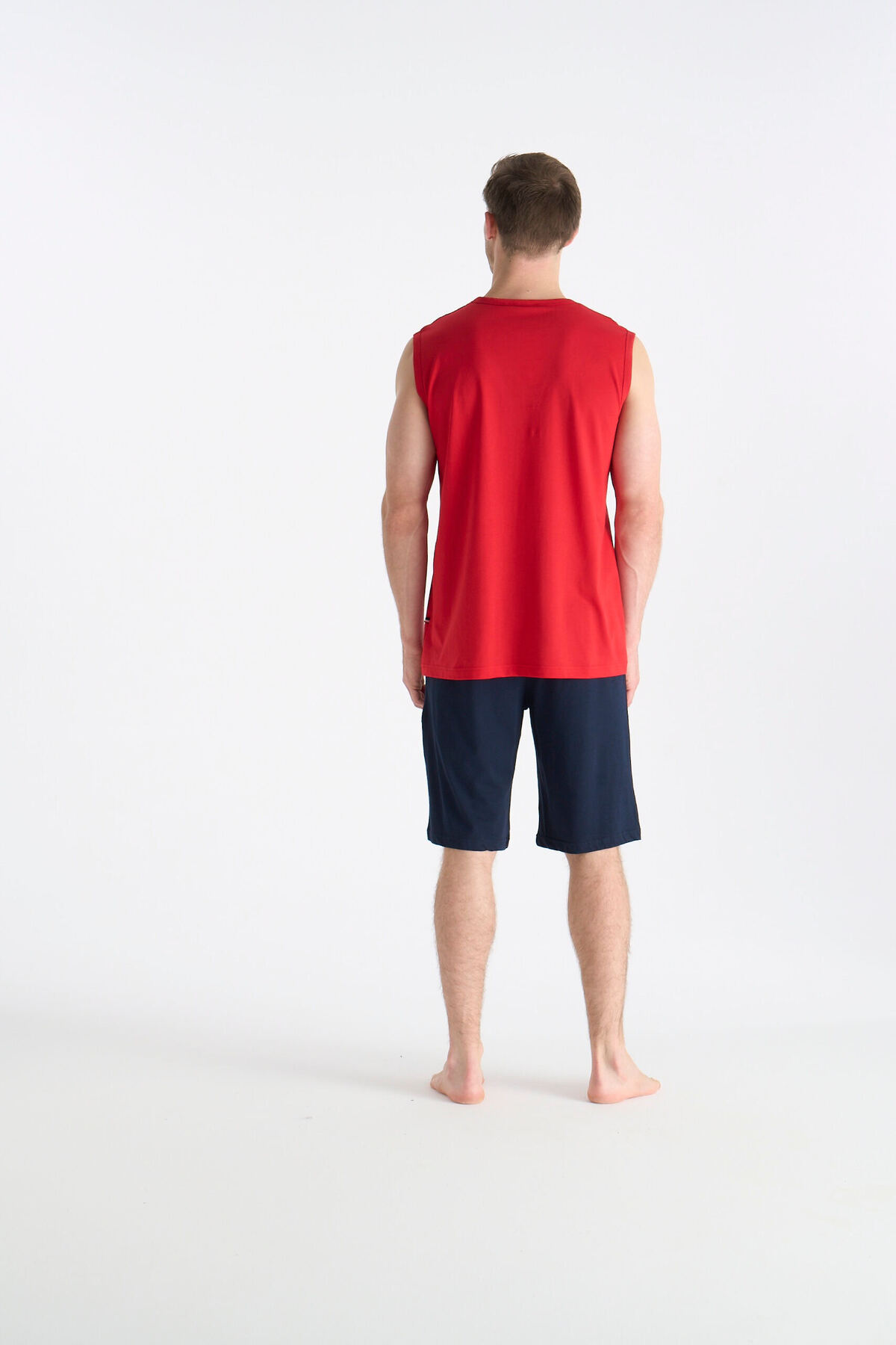 ست پیژامه و لباس خواب مردانه یقه گرد | یو اس پولو U.S. Polo Assn. 19-tway-010 TR - تصویر 3