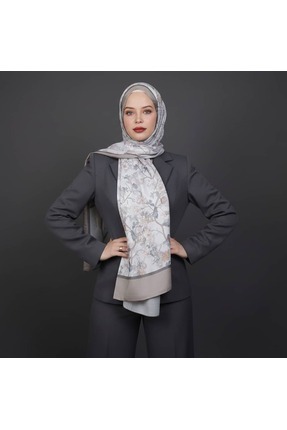 TAMA Çiçek Dalı Desenli Şal