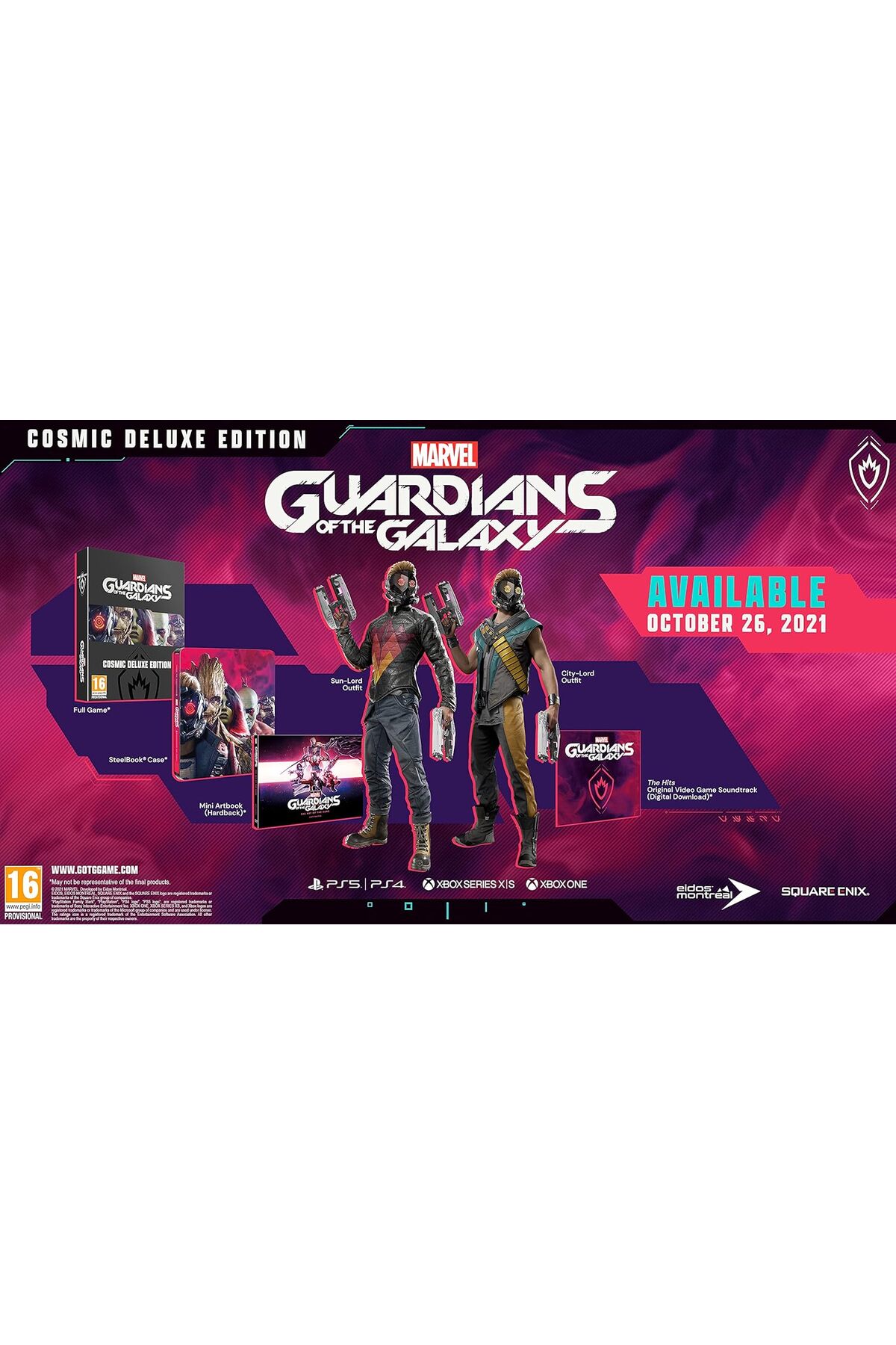 Square Enix Marvel's Guardians of the Galaxy: Cosmic Deluxe