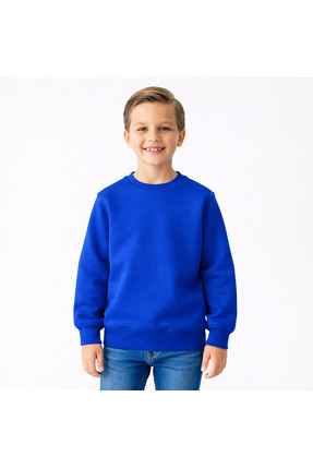 Efendioğlu Design Unisex Çocuk Sweatshirt Lacivert & Kırmızı & Pembe & Mavi B...