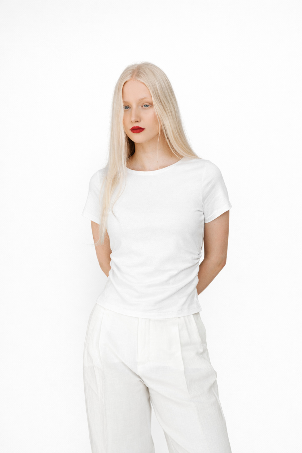 PIOVE Basic Cotton T-Shirt – Minimal Touch