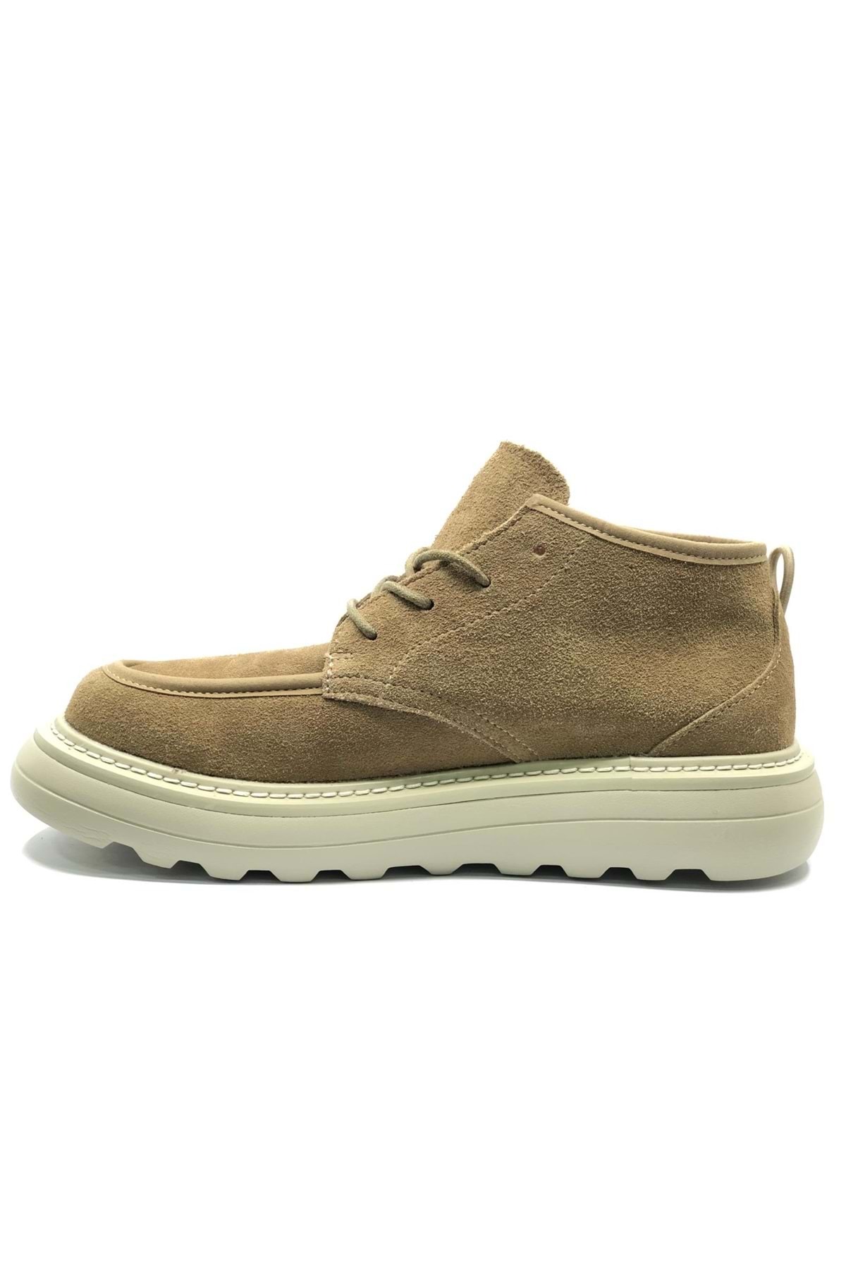 Lufian 112230246 Wıllıam Casual Erkek Deri Bot BEJ görsel 4