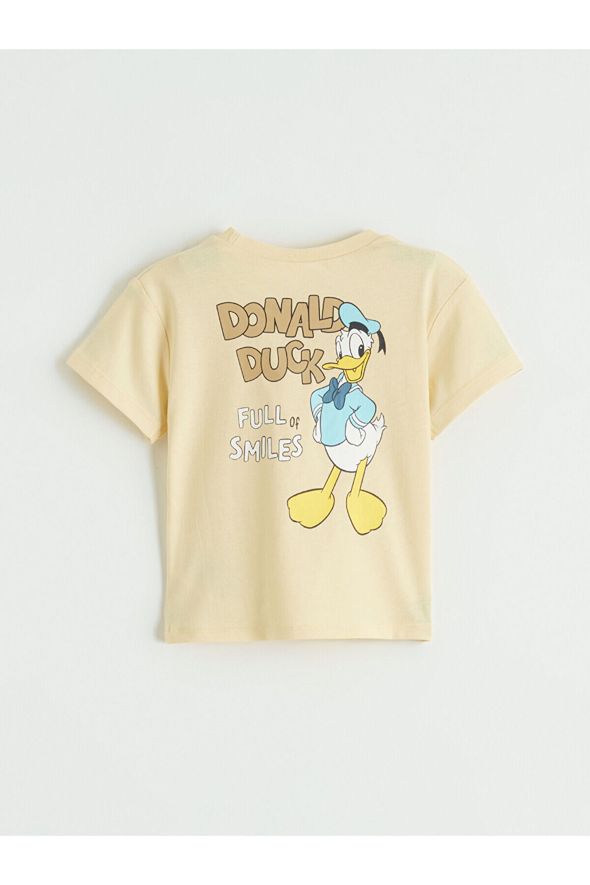 LC Waikiki Nevaa Collection Sarı Donald Duck Baskılı Erkek Bebek Tişört ve Şort fotoğrafı 5 (önizleme)