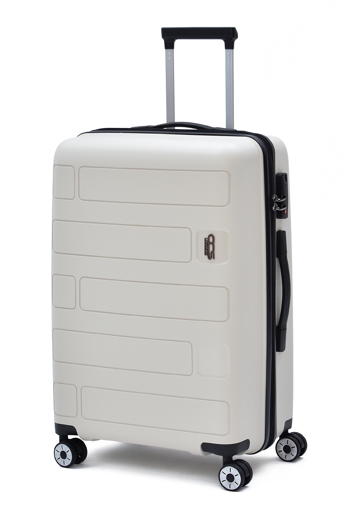 Polypropylene Unbreakable Medium Suitcase – Shockproof Travel Suitcase with Quiet Wheels 5236