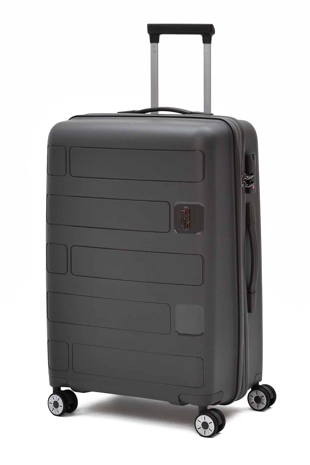 Polypropylene Unbreakable Medium Suitcase – Shockproof Travel Suitcase with Quiet Wheels 5236