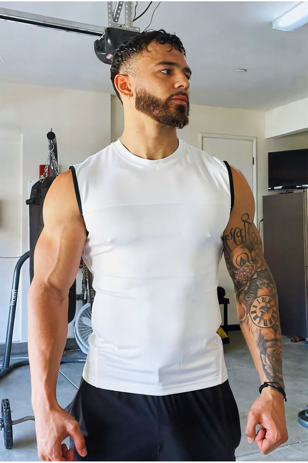 kalawear Erkek 3'LÜ Scuba Fit Gym Fitness Sporcu T-shirt görsel 3
