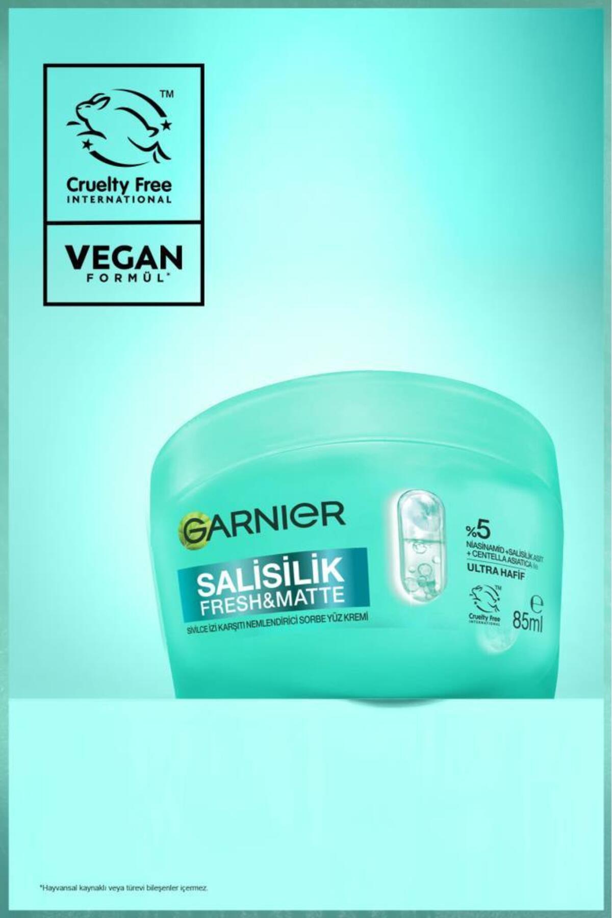 کرم صورت سوربت مرطوب کننده و ضد جای جوش سالیسیلیک اسید Fresh & Matte، ۸۵ میلی لیتر، گیاهی — ۳۶۰۰۵۴۲۶۶۳۳۴۲ — تصویر 9 از 9