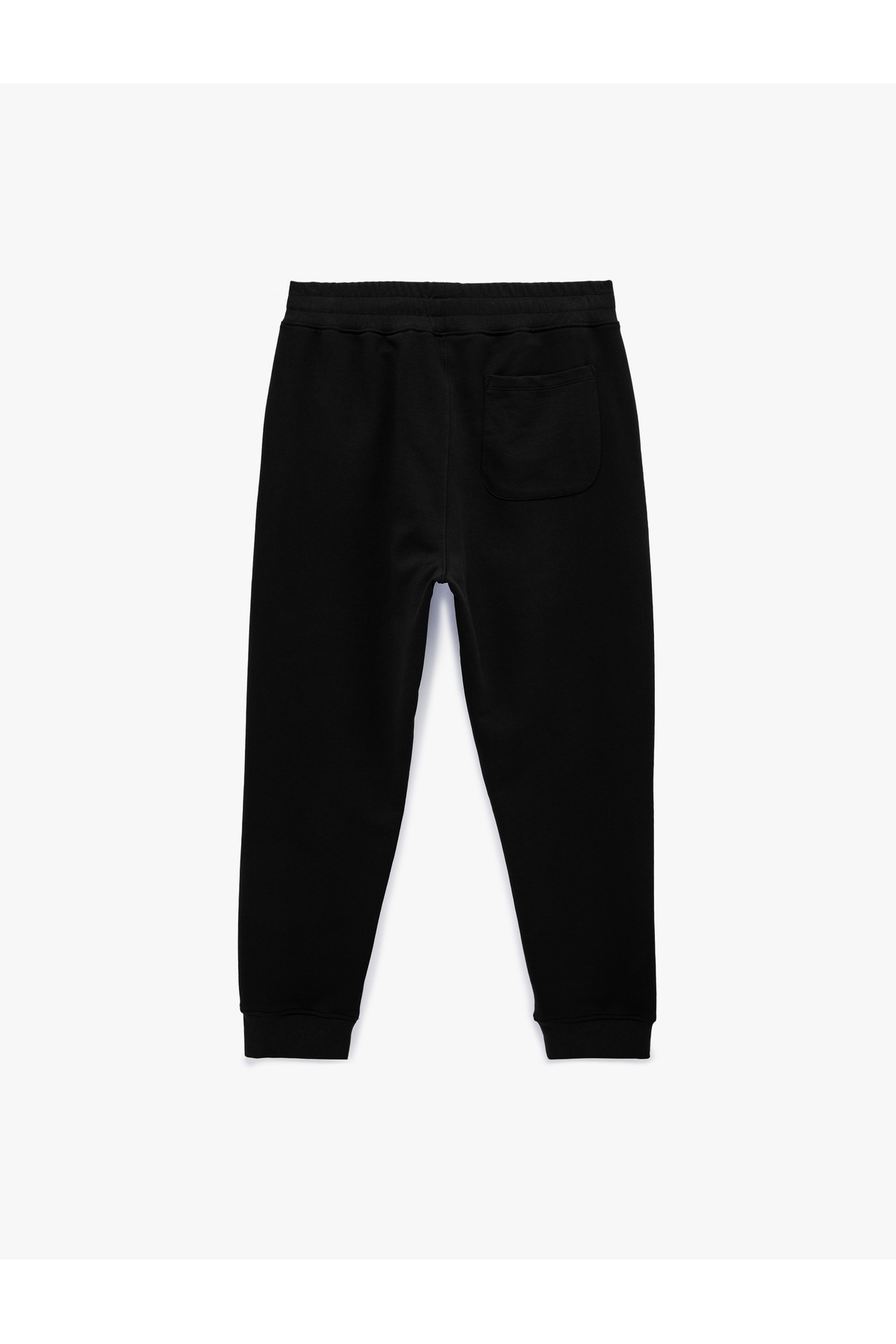 Koton Rahat Kesim Cepli Pamuklu Beli Lastikli Jogger Spor Eşofman Altı görsel 4