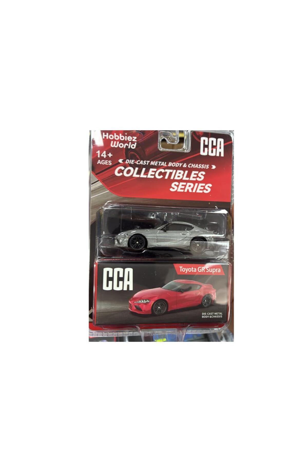 CCA Collectibles Series Toyota GR Supra Gümüş 1/64 Model Araba