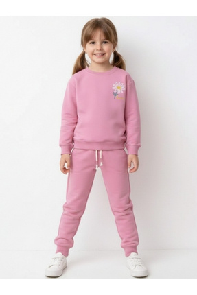 Bebolly İkili Takım Beep Baskılı Uzun Kol Beli Lastikli Pamuklu Mevsimlik Eşo...