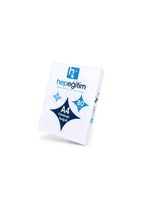 hepeğitim A4 Fotokopi Kağıdı 80 g/m² 500 Yaprak 1. Hamur