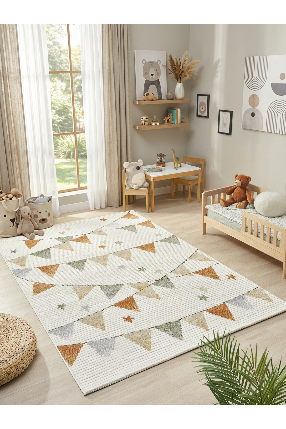 Step Premium Children's Rug Baby Girl Boy Room Children's Room Young Room Rug Play Mat