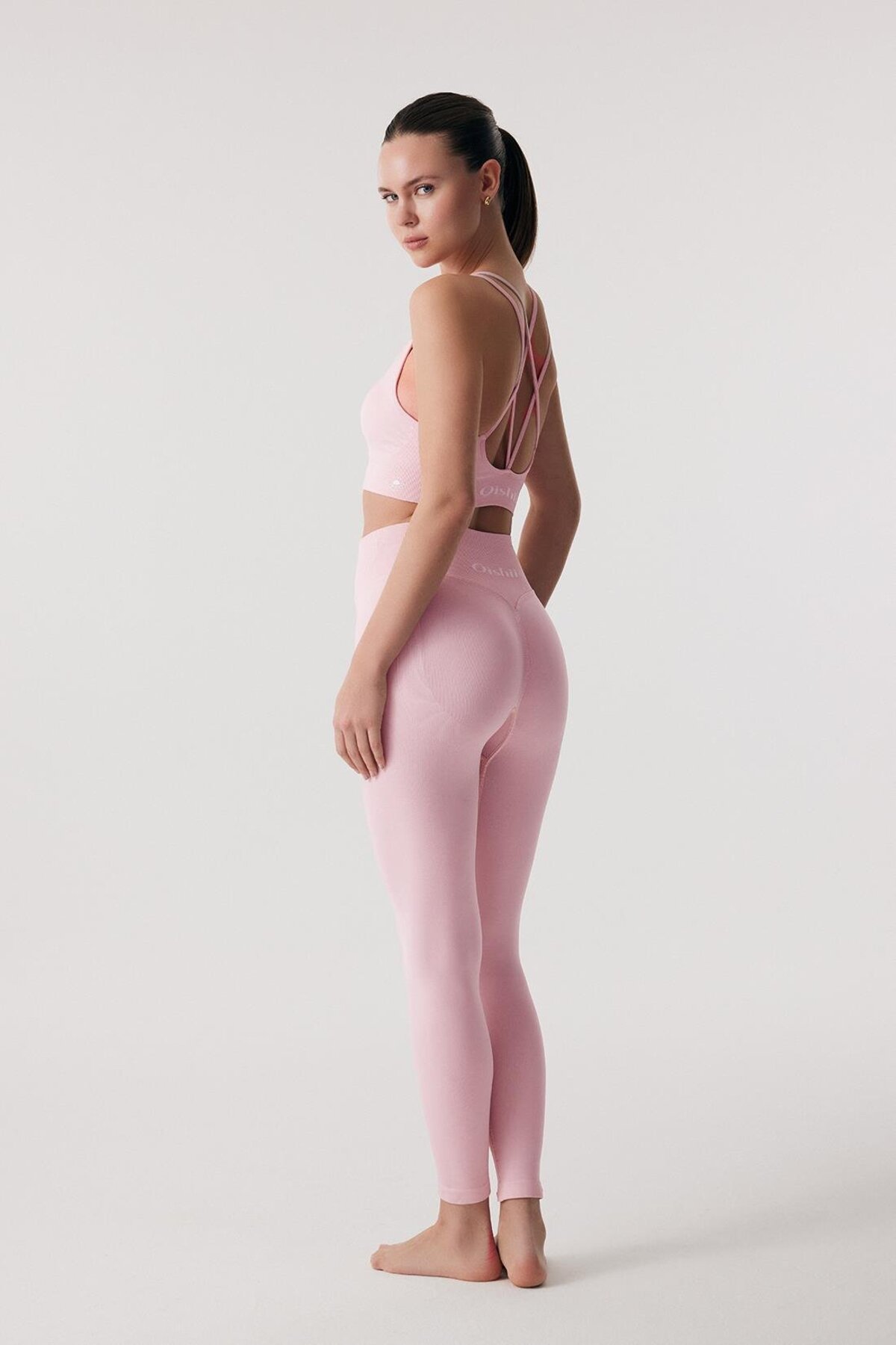 Oishii  Rei PushUp Şekillendirici Tayt Dusty Pink