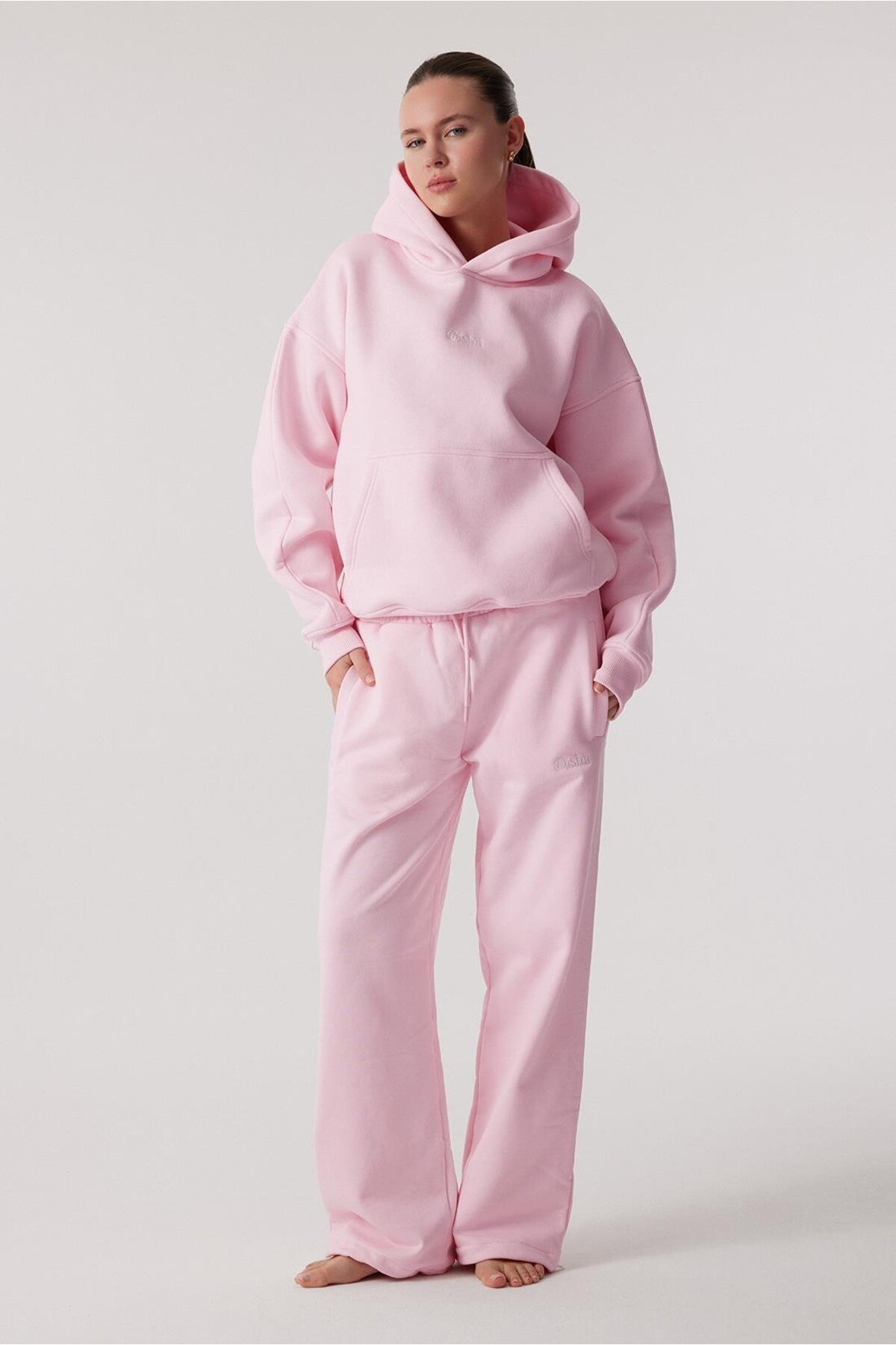 Oishii Rei Loungewear Hoodie Dusty Pink
