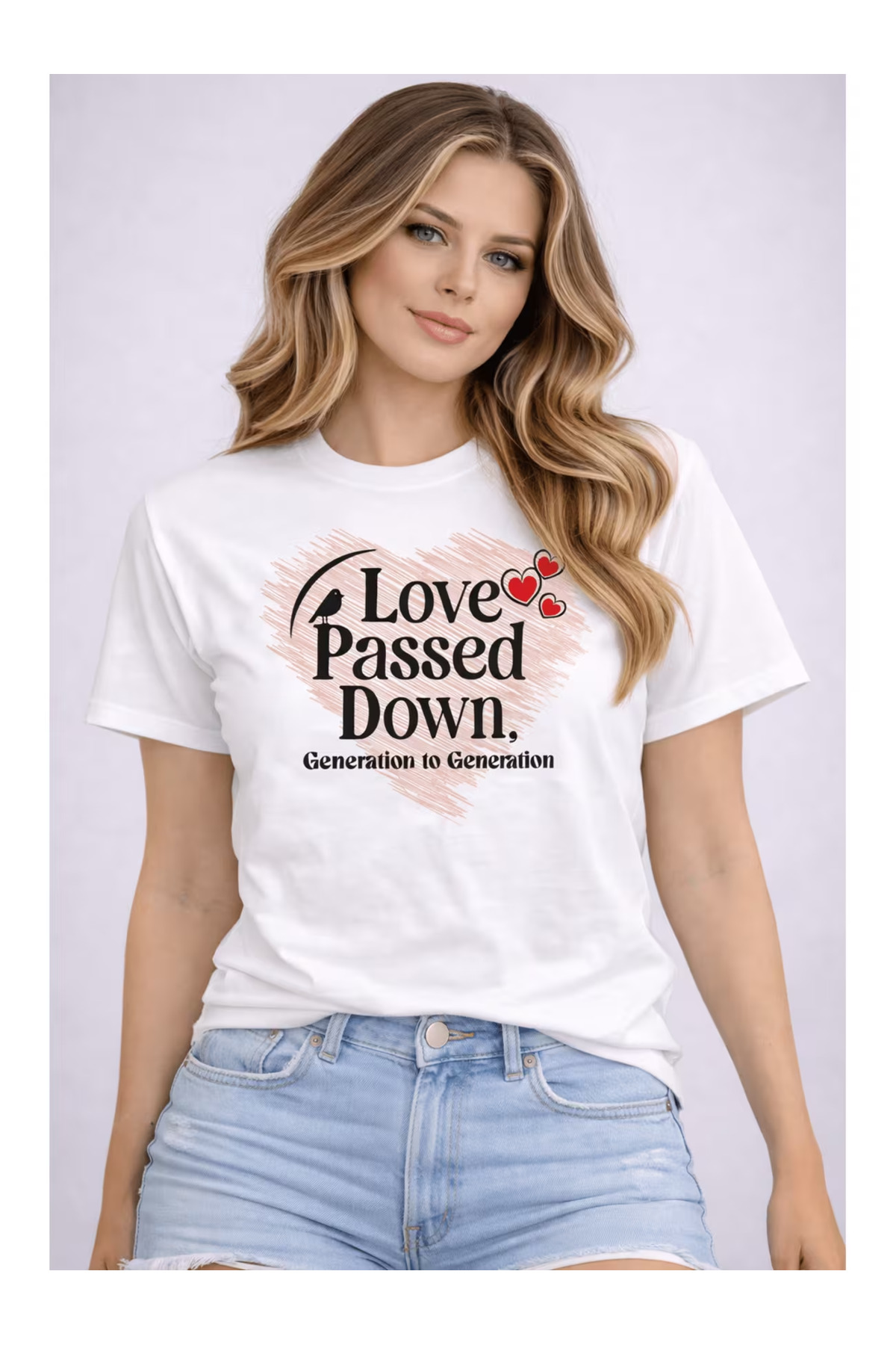 تيشيرت Oversize بطبعة للجنسين