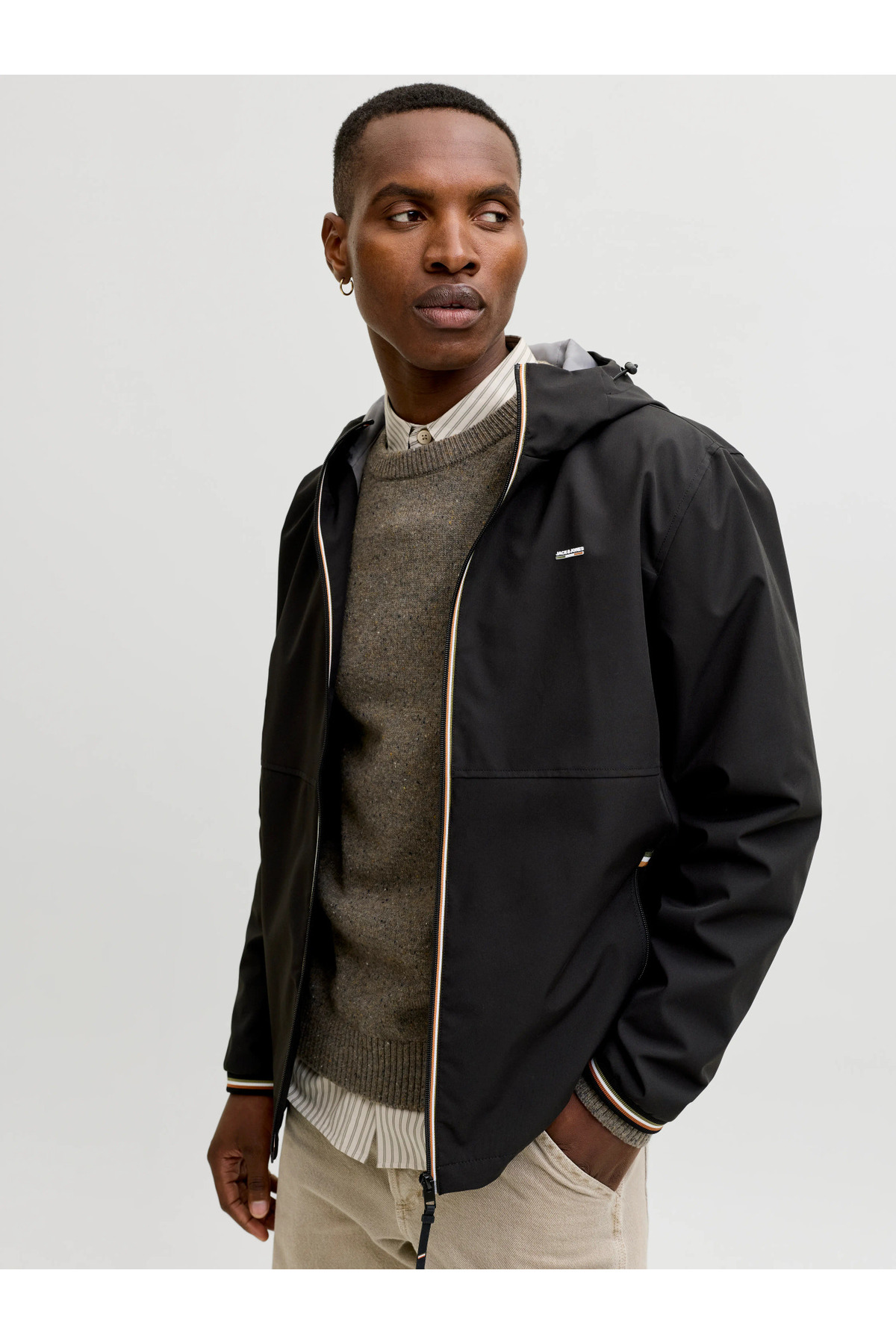کاپشن مردانه جک اند جونز اورجینال مدل Jprblualves کد 12291908 رنگ مشکی جک اند جونز کت Jack & Jones