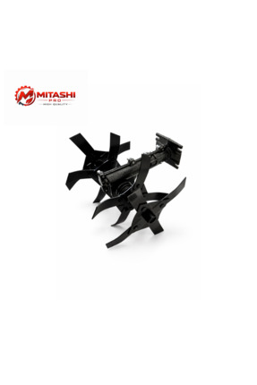 Mitashi Pro Tırpan Uyumlu Toprak Çapalama Aparatı - Çift Bıçaklı Çapa 26 MM 9...