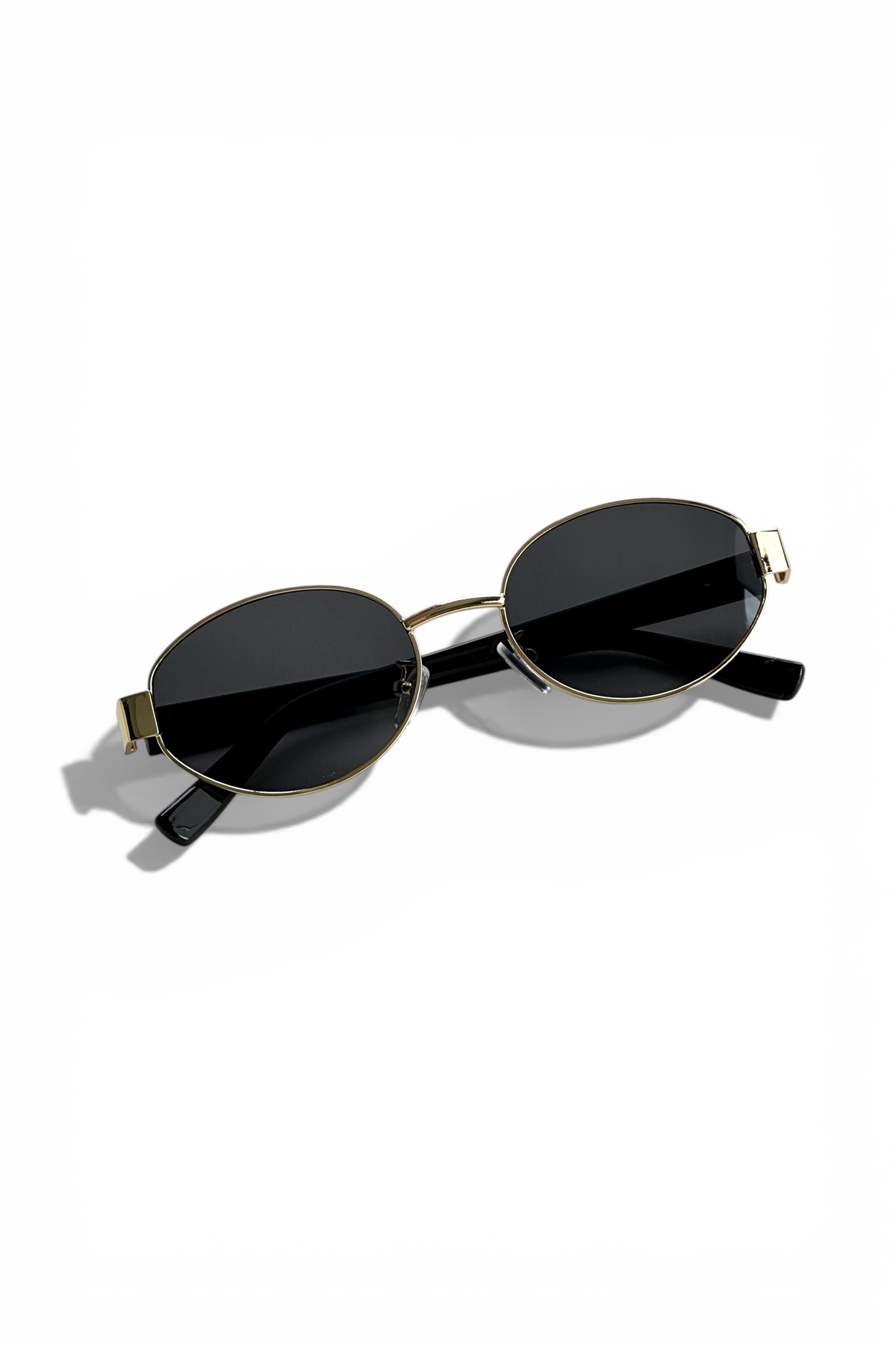 REN EYEWEAR Select Frame MIREVA Metal Oval Kadın Güneş Gözlüğü | Gold Çerçeve UV400 Korumalı görsel 2