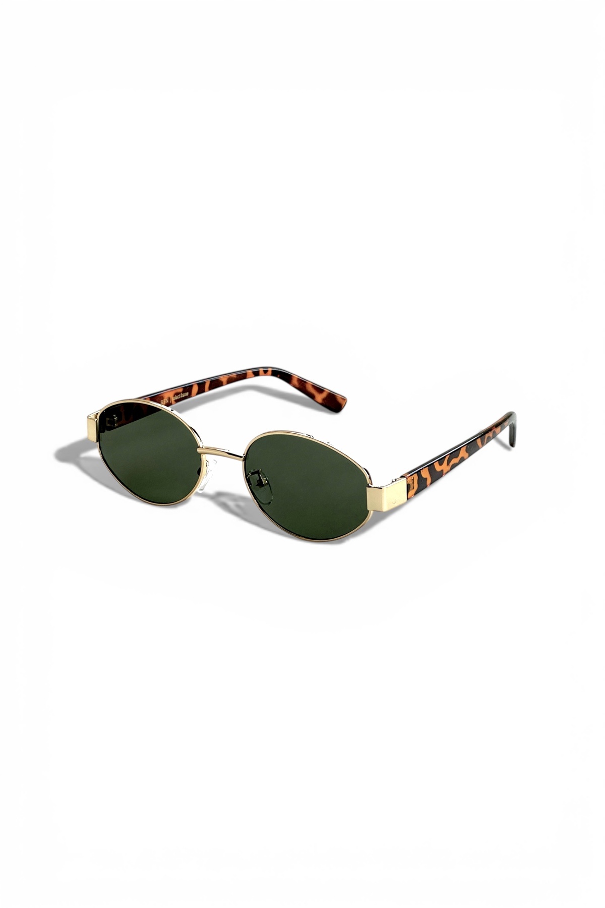 REN EYEWEAR Select Frame MIREVA Metal Oval Kadın Güneş Gözlüğü | Gold Çerçeve UV400 Korumalı görsel 3
