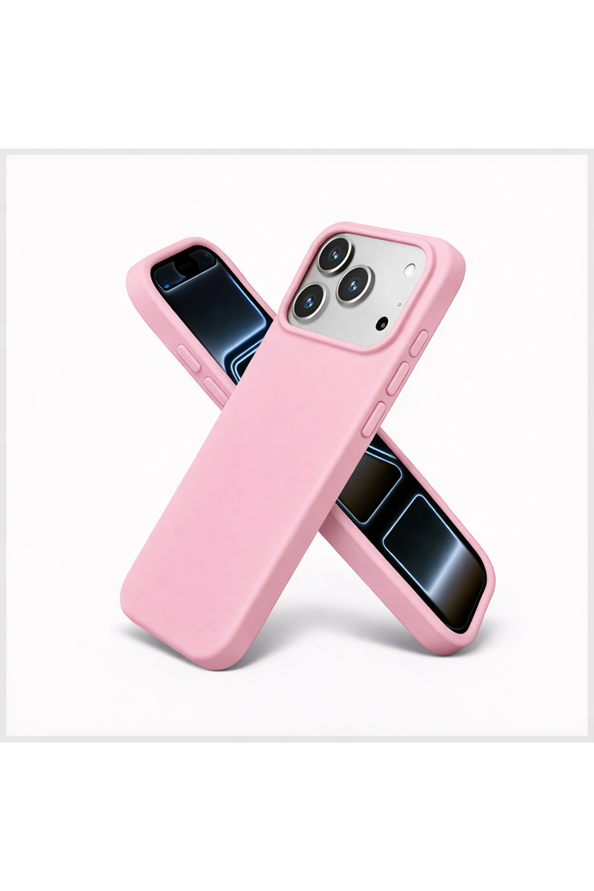 iPhone 17 Pro Max Compatible Case Color In-Launch Velvet Soft Camera Upgraded Silicone