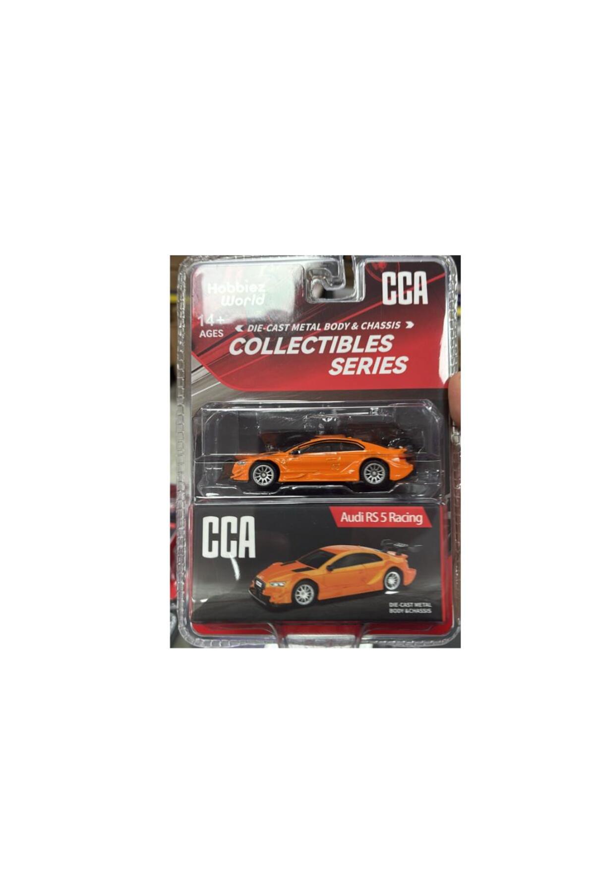 CCA Collectibles Series Audi RS5 Racing Turuncu 1/64 Model Araba